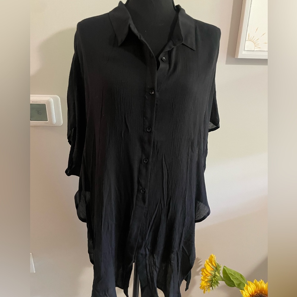 Black fashion nova top